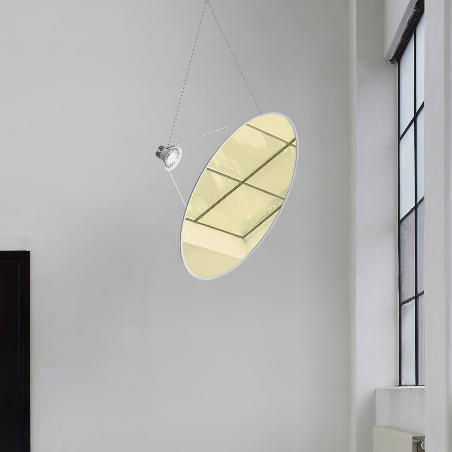 Brio Steel Minimalistic Pendant Lamp-Neutral Decor