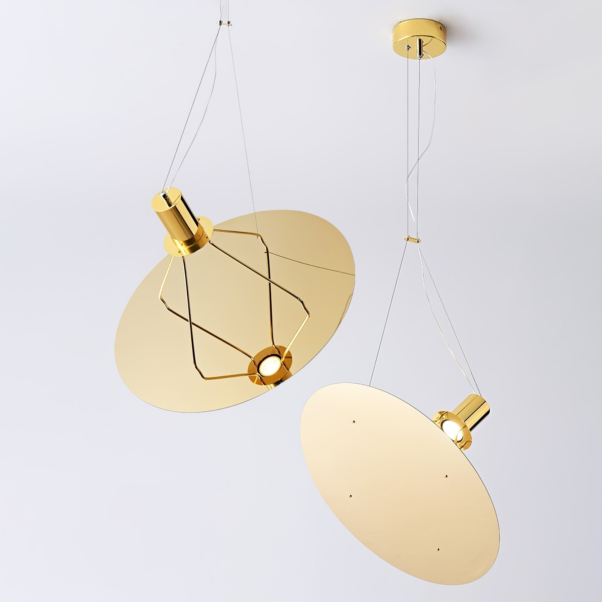 Brio Steel Minimalistic Pendant Lamp-Neutral Decor
