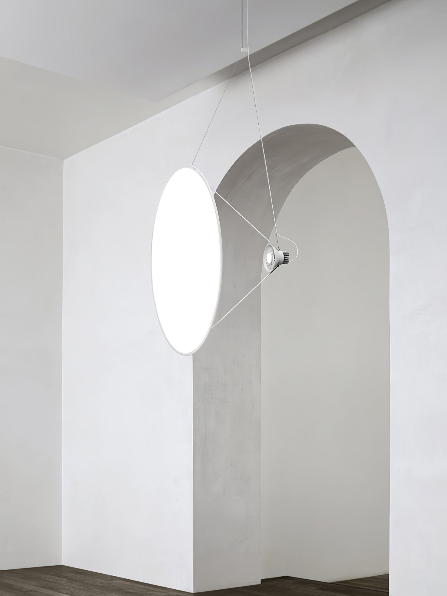 Brio Steel Minimalistic Pendant Lamp-Neutral Decor