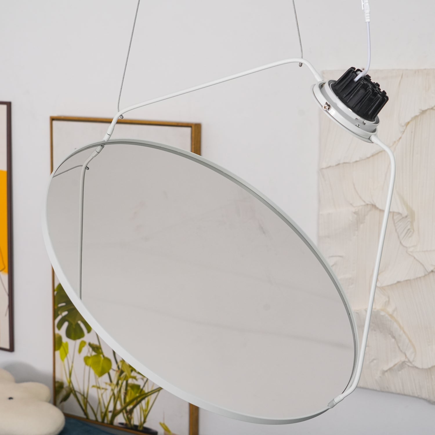 Brio Steel Minimalistic Pendant Lamp-Neutral Decor