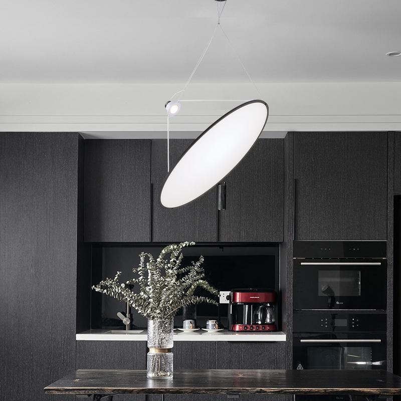 Brio Steel Minimalistic Pendant Lamp-Neutral Decor