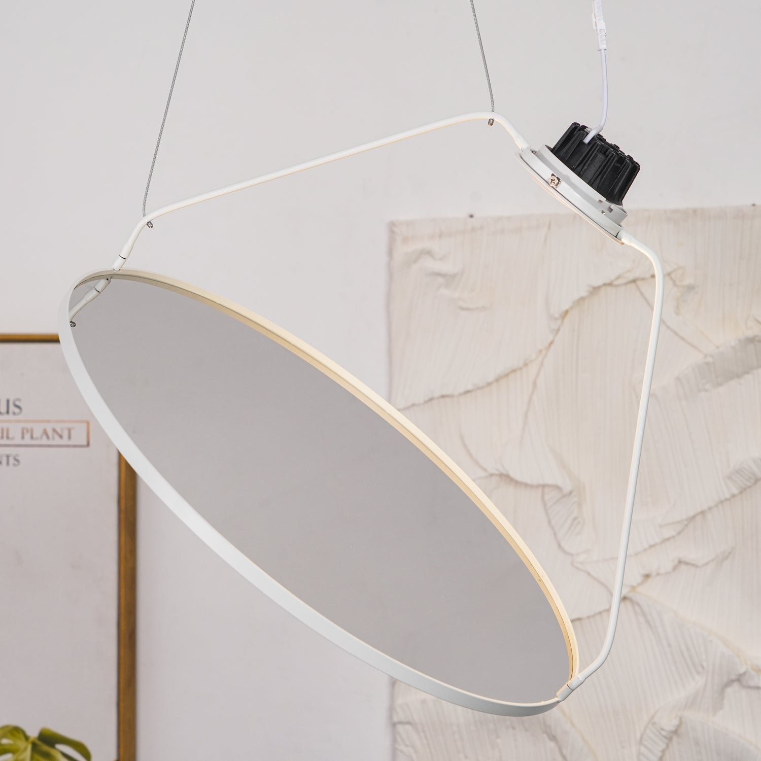 Brio Steel Minimalistic Pendant Lamp-Neutral Decor
