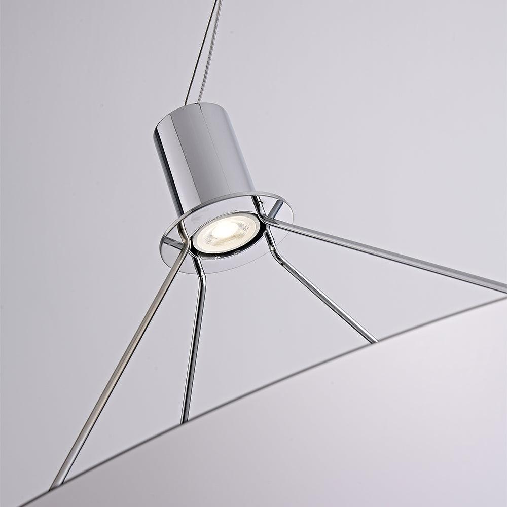 Brio Steel Minimalistic Pendant Lamp-Neutral Decor