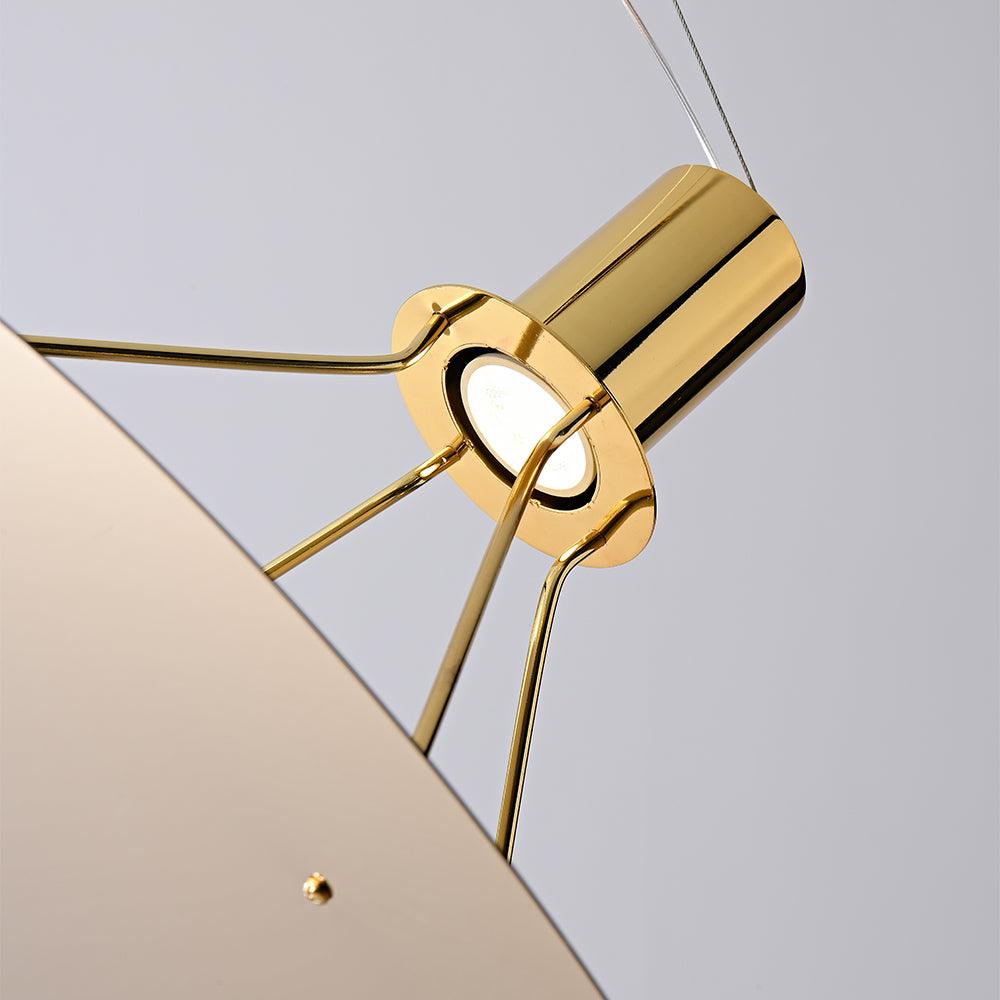 Brio Steel Minimalistic Pendant Lamp-Neutral Decor