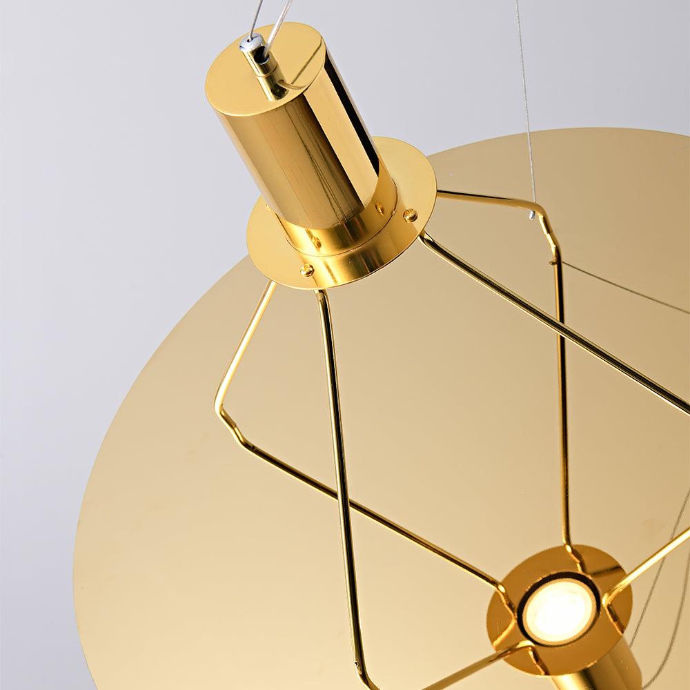 Brio Steel Minimalistic Pendant Lamp-Neutral Decor