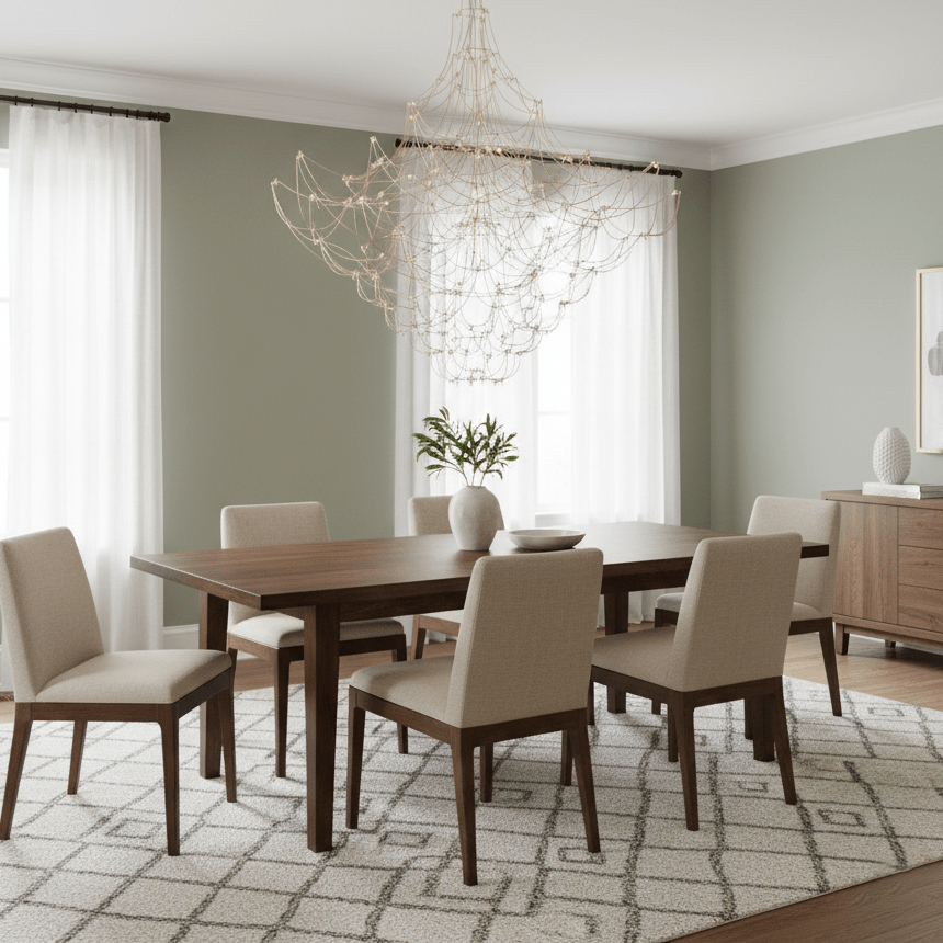 Amos Light Group Chandelier-Neutral Decor