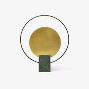 Lirixy Marble Geometric Table Lamp-Neutral Decor