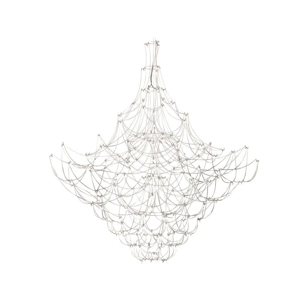 Wesrin Chandelier Stainless Steel Wire Firefly-Neutral Decor