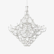 Wesrin Chandelier Stainless Steel Wire Firefly-Neutral Decor