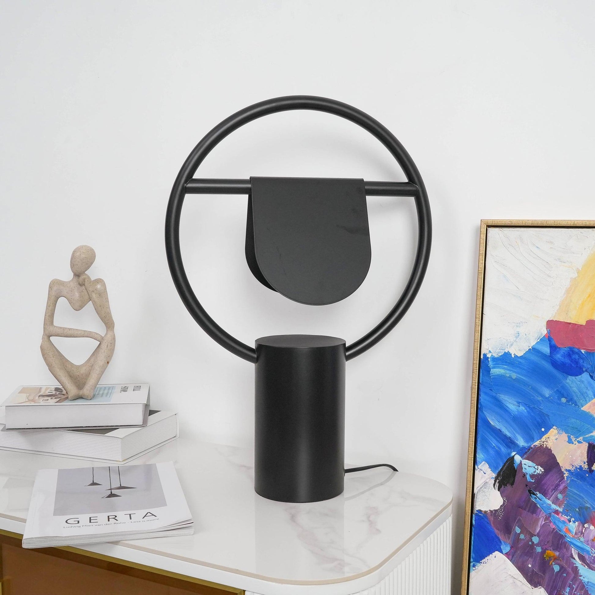 Abigail Modern Table Lamp-Neutral Decor