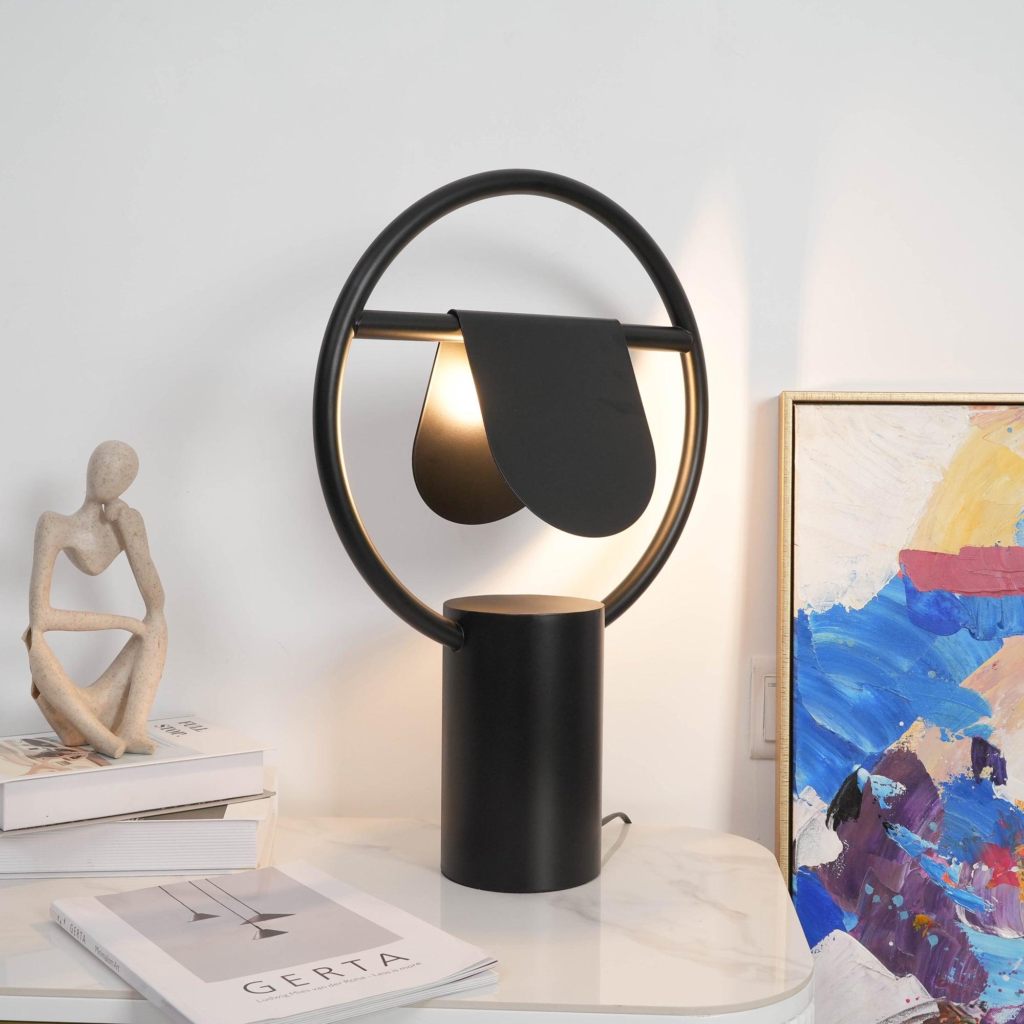 Abigail Modern Table Lamp-Neutral Decor