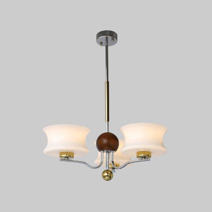 Celeste Elegant Glass Chandelier-Neutral Decor