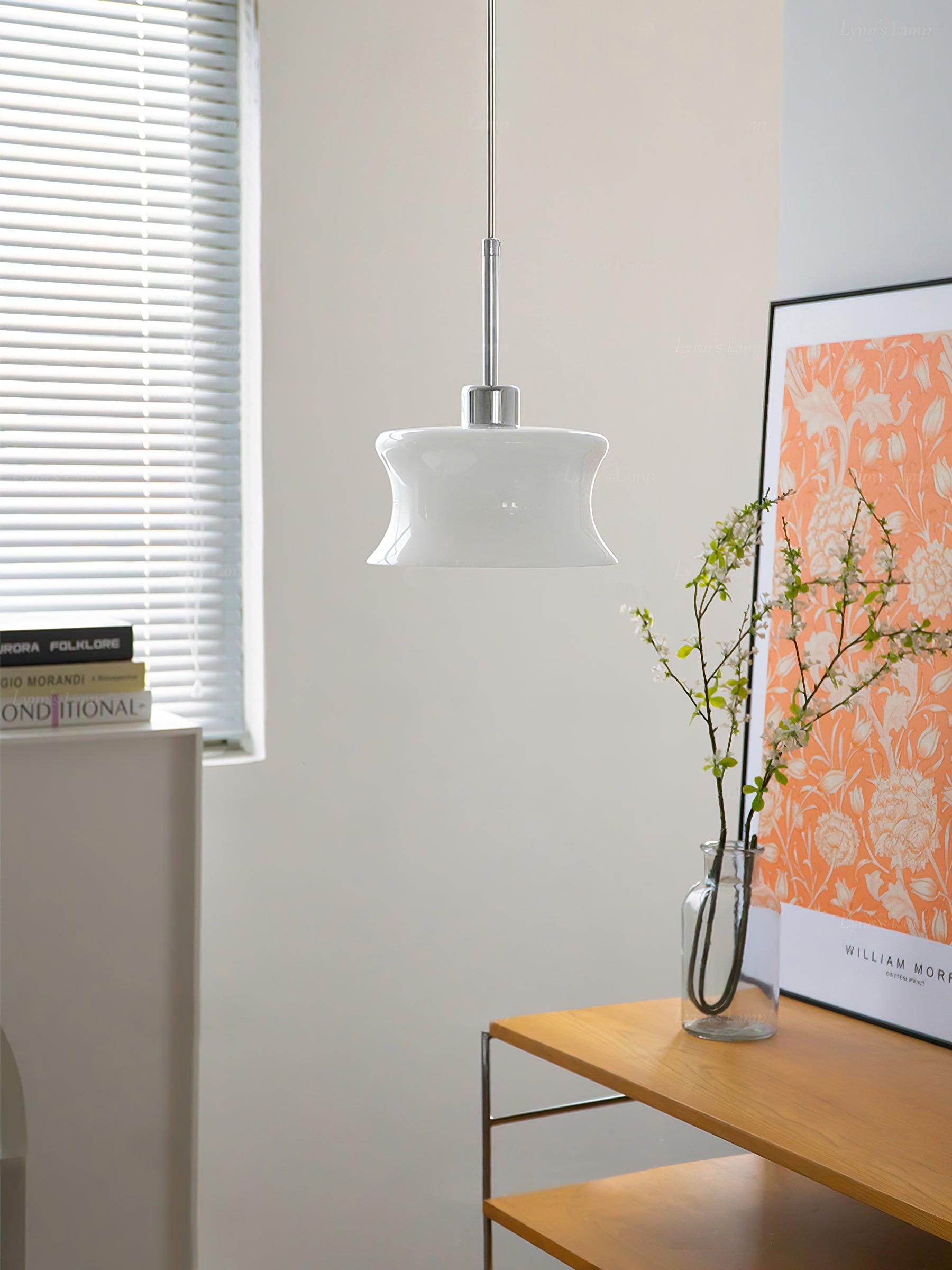 Zenthia Glass Classic Pendant Light-Neutral Decor