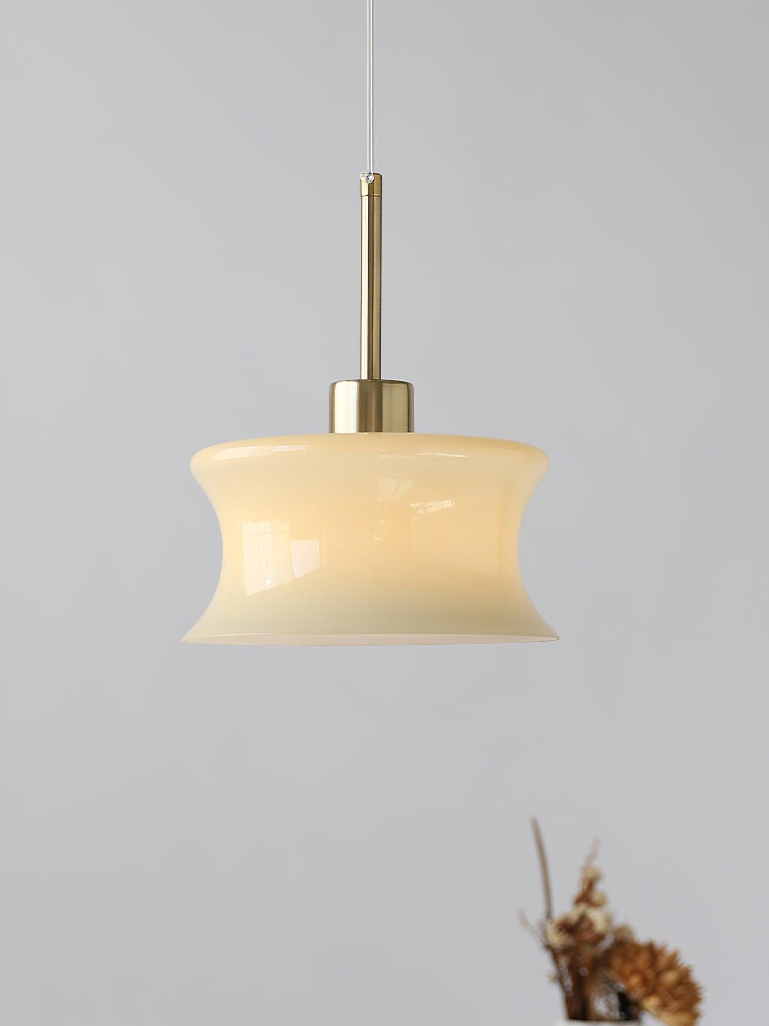 Zenthia Glass Classic Pendant Light-Neutral Decor