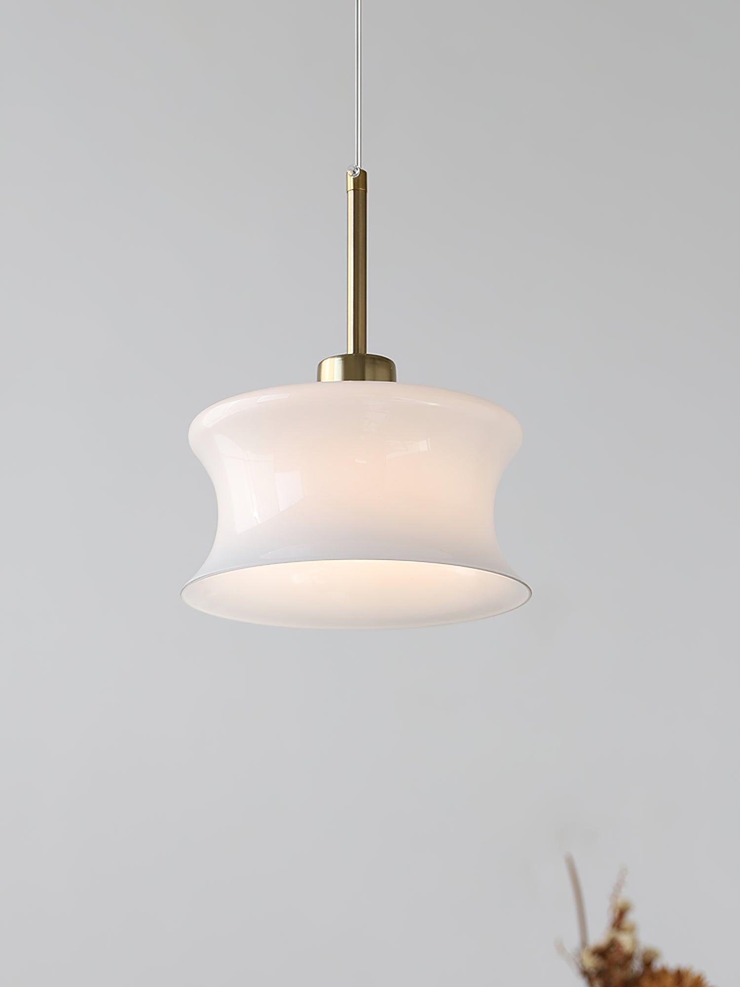 Zenthia Glass Classic Pendant Light-Neutral Decor