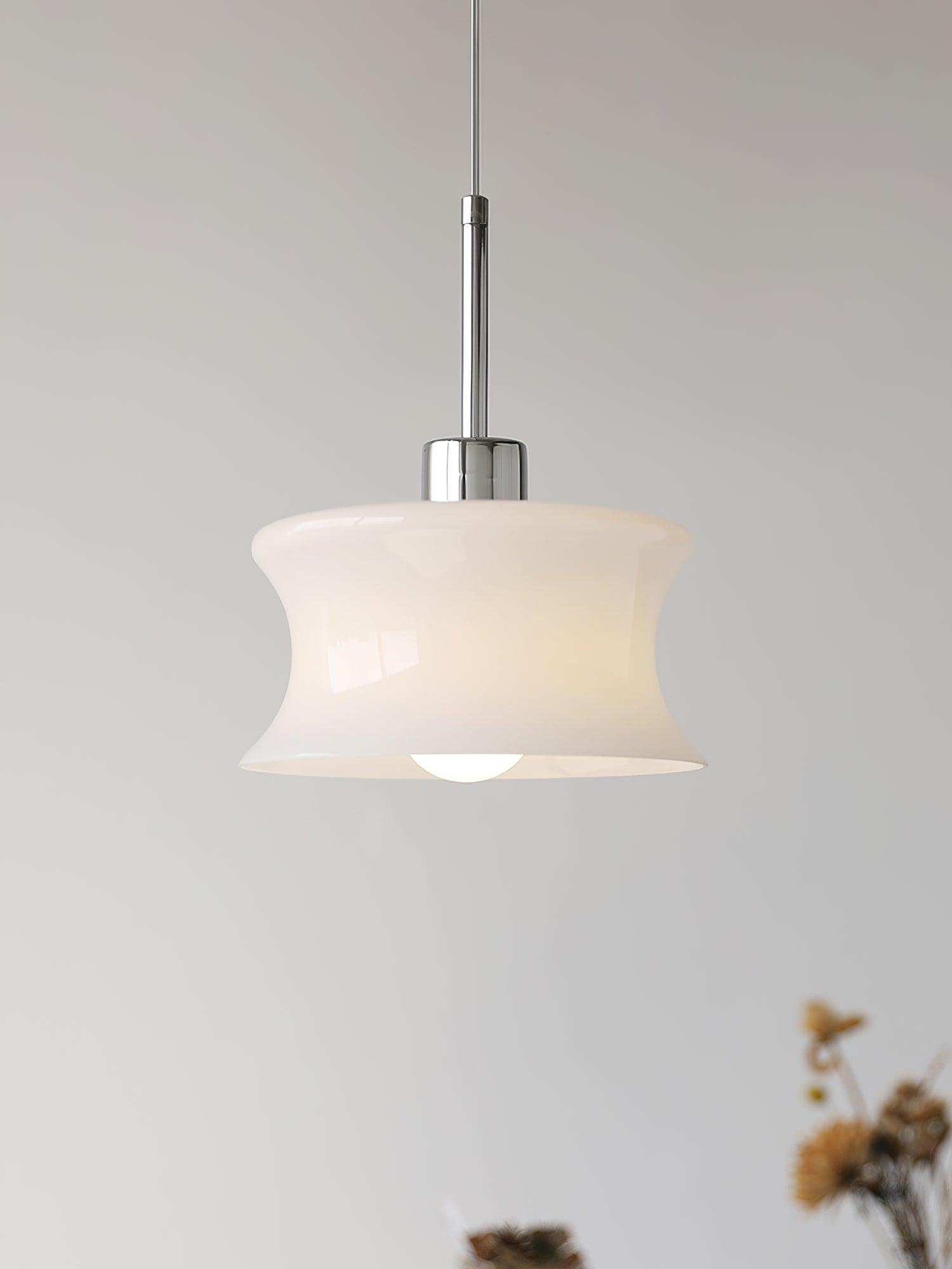 Zenthia Glass Classic Pendant Light-Neutral Decor