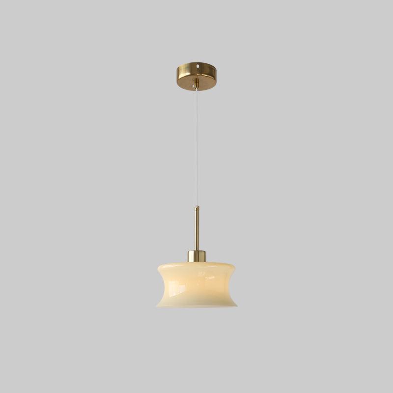 Zenthia Glass Classic Pendant Light-Neutral Decor