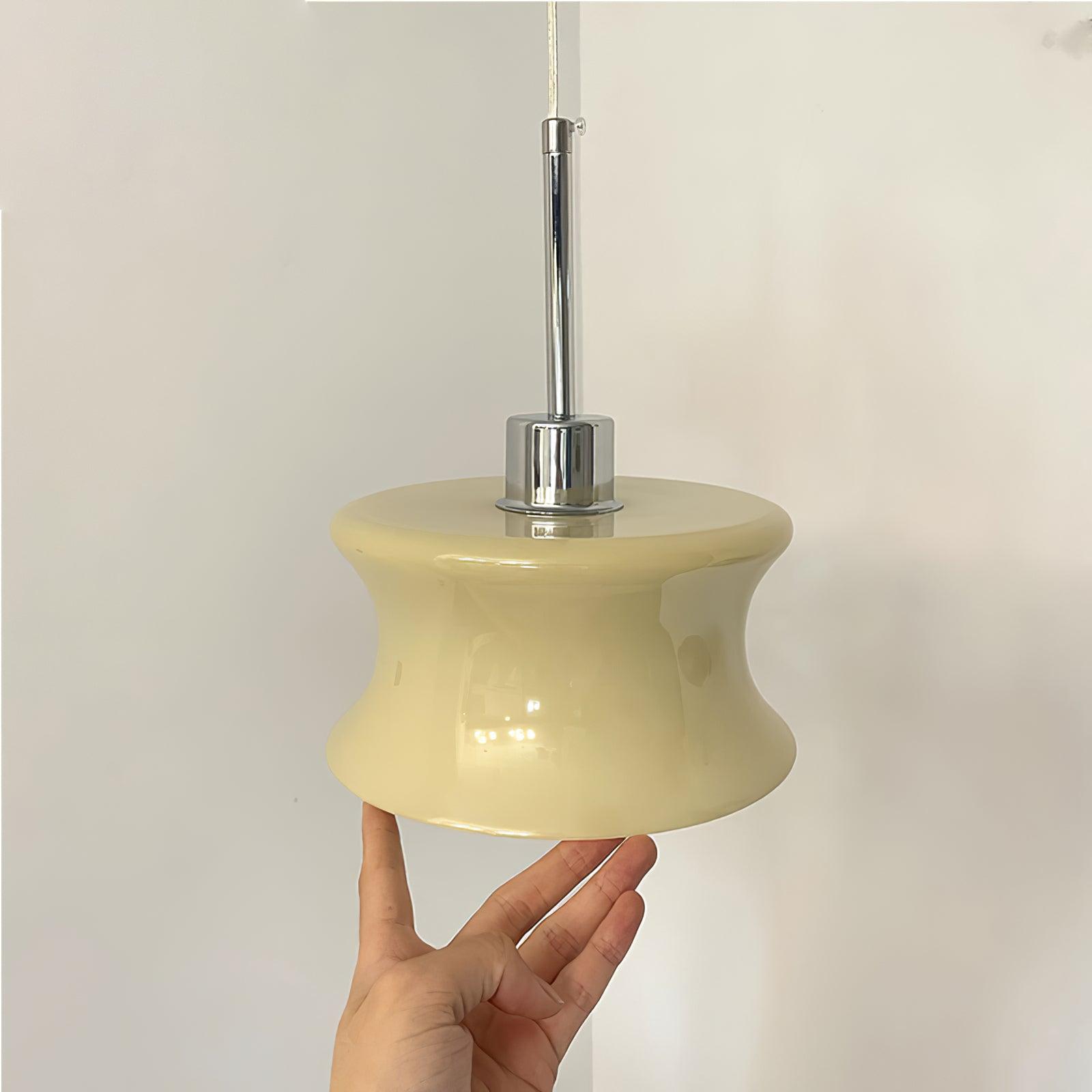 Zenthia Glass Classic Pendant Light-Neutral Decor