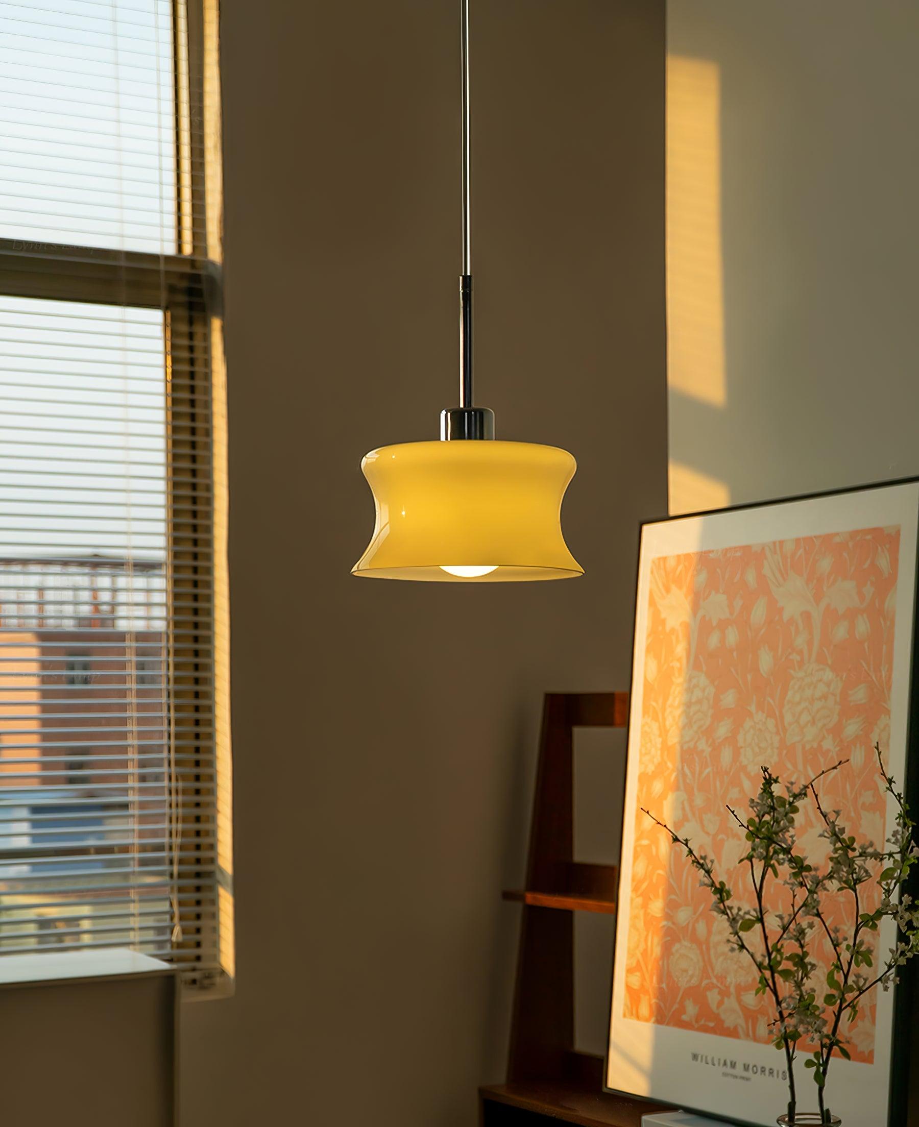 Zenthia Glass Classic Pendant Light-Neutral Decor
