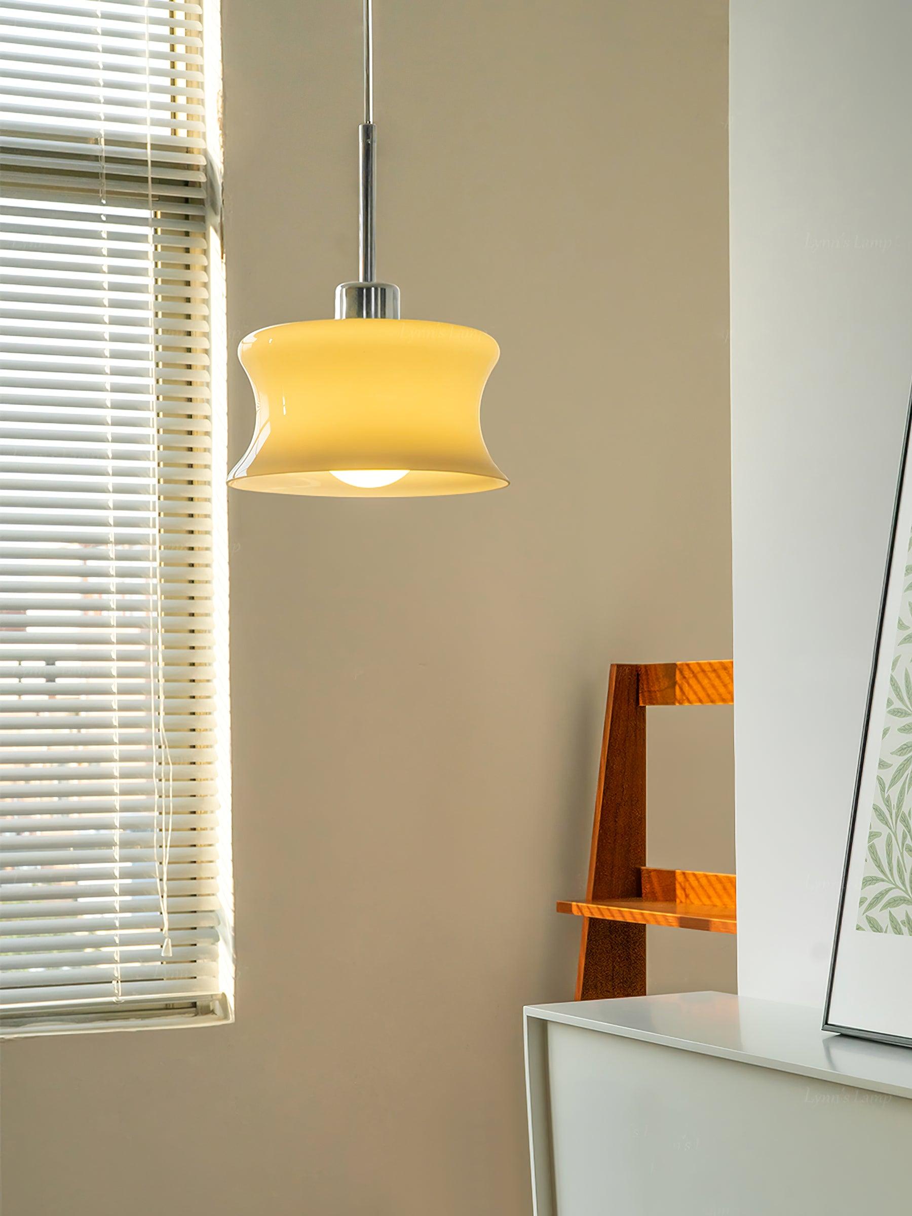 Zenthia Glass Classic Pendant Light-Neutral Decor