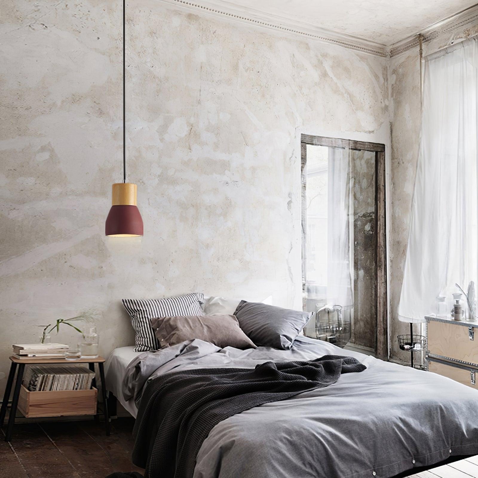 Concretis Industrial Cement Pendant Light-Neutral Decor