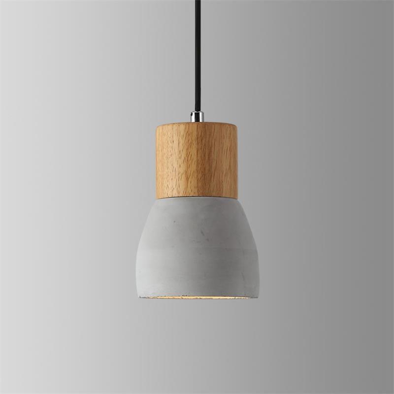 Concretis Industrial Cement Pendant Light-Neutral Decor