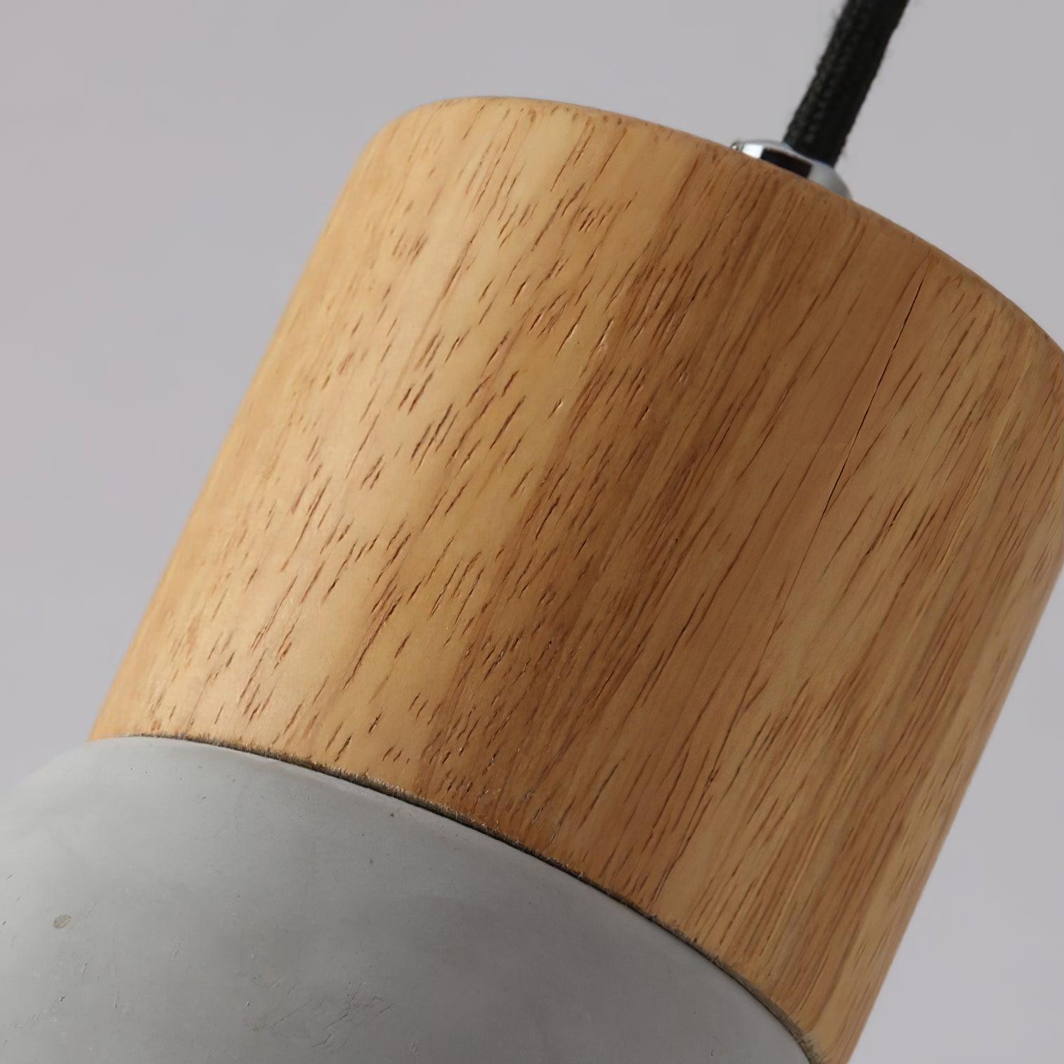 Concretis Industrial Cement Pendant Light-Neutral Decor