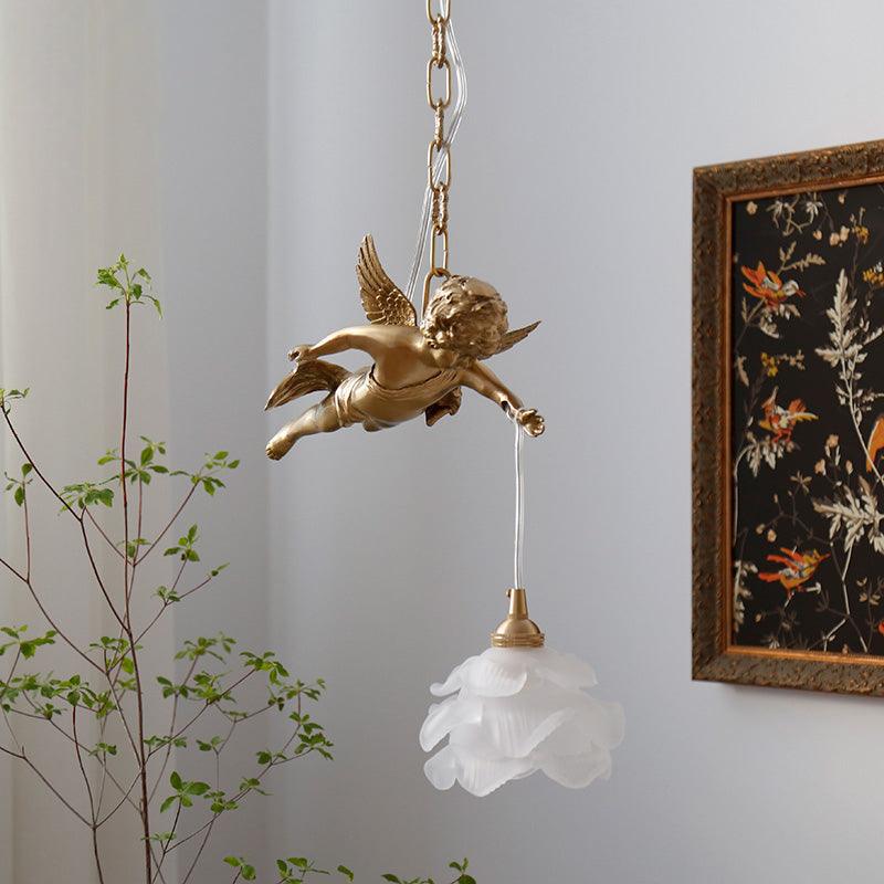 Solene Brass Light Luxury Pendant Light-Neutral Decor