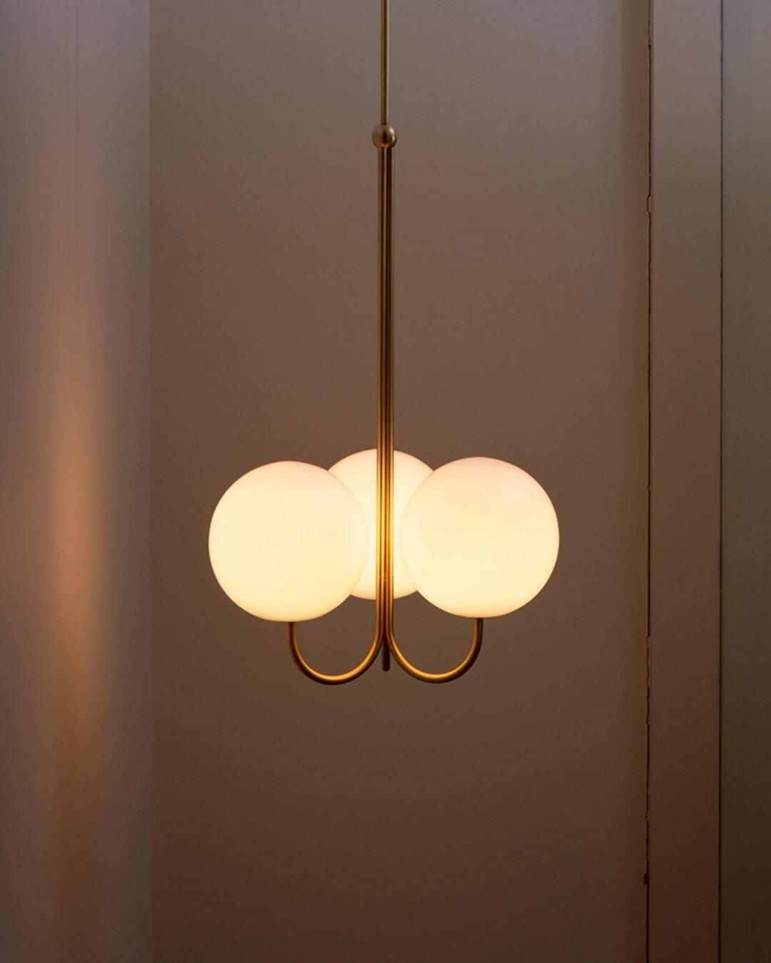 Brin Metal & Glass Elegant Pendant Light-Neutral Decor
