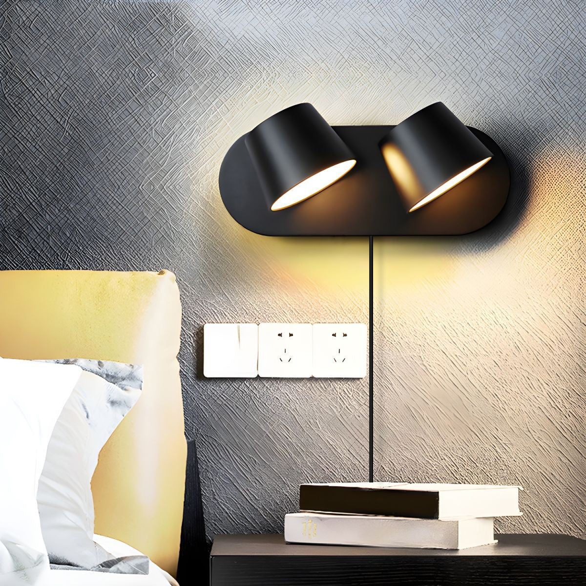 Aurlaeir Adjustable Plug-in Wall Lamp-Neutral Decor