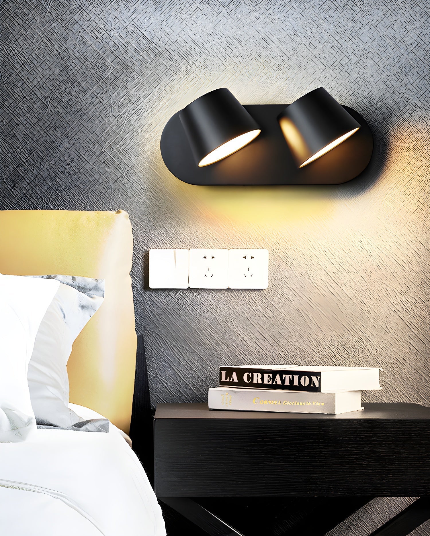 Aurlaeir Adjustable Plug-in Wall Lamp-Neutral Decor