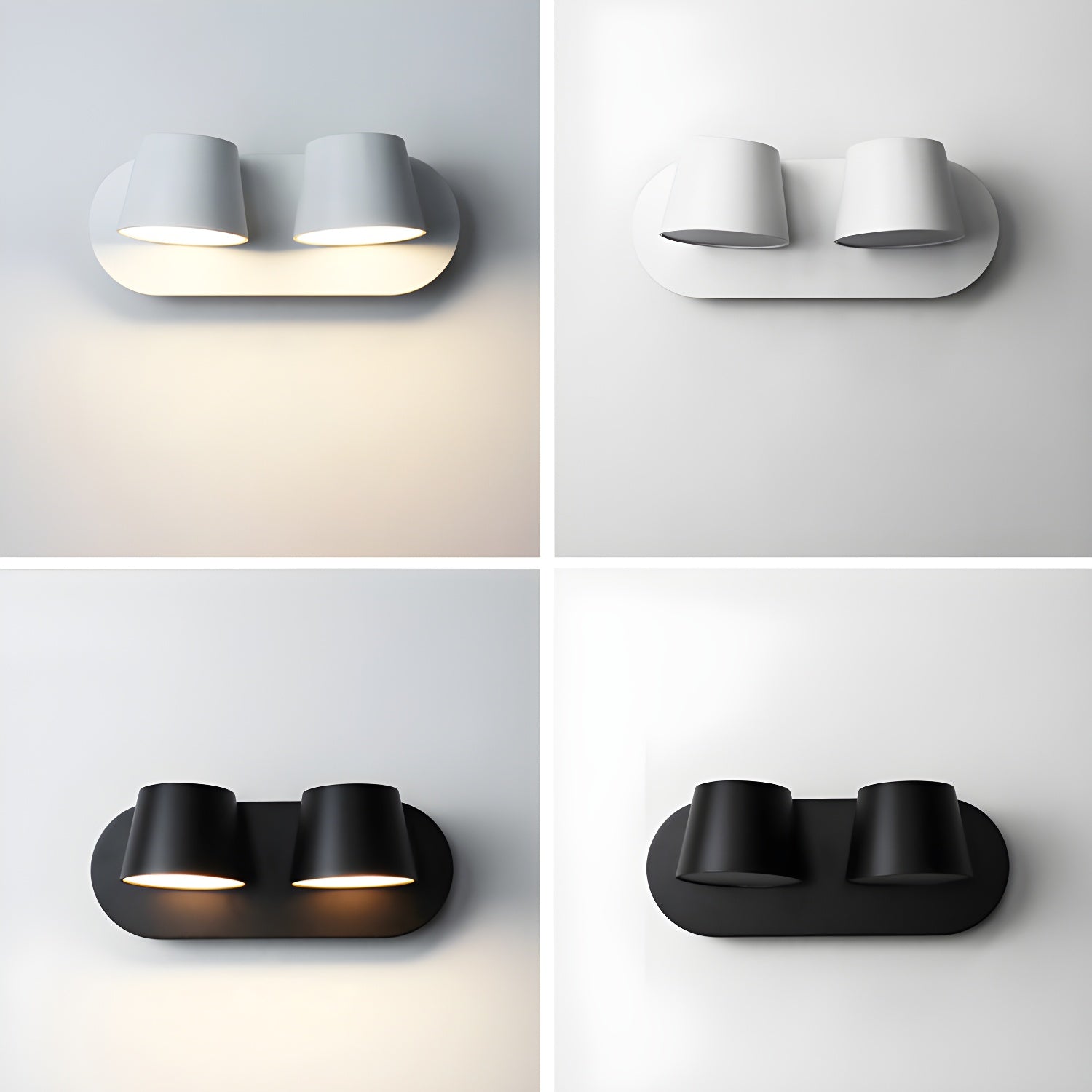 Aurlaeir Adjustable Plug-in Wall Lamp-Neutral Decor