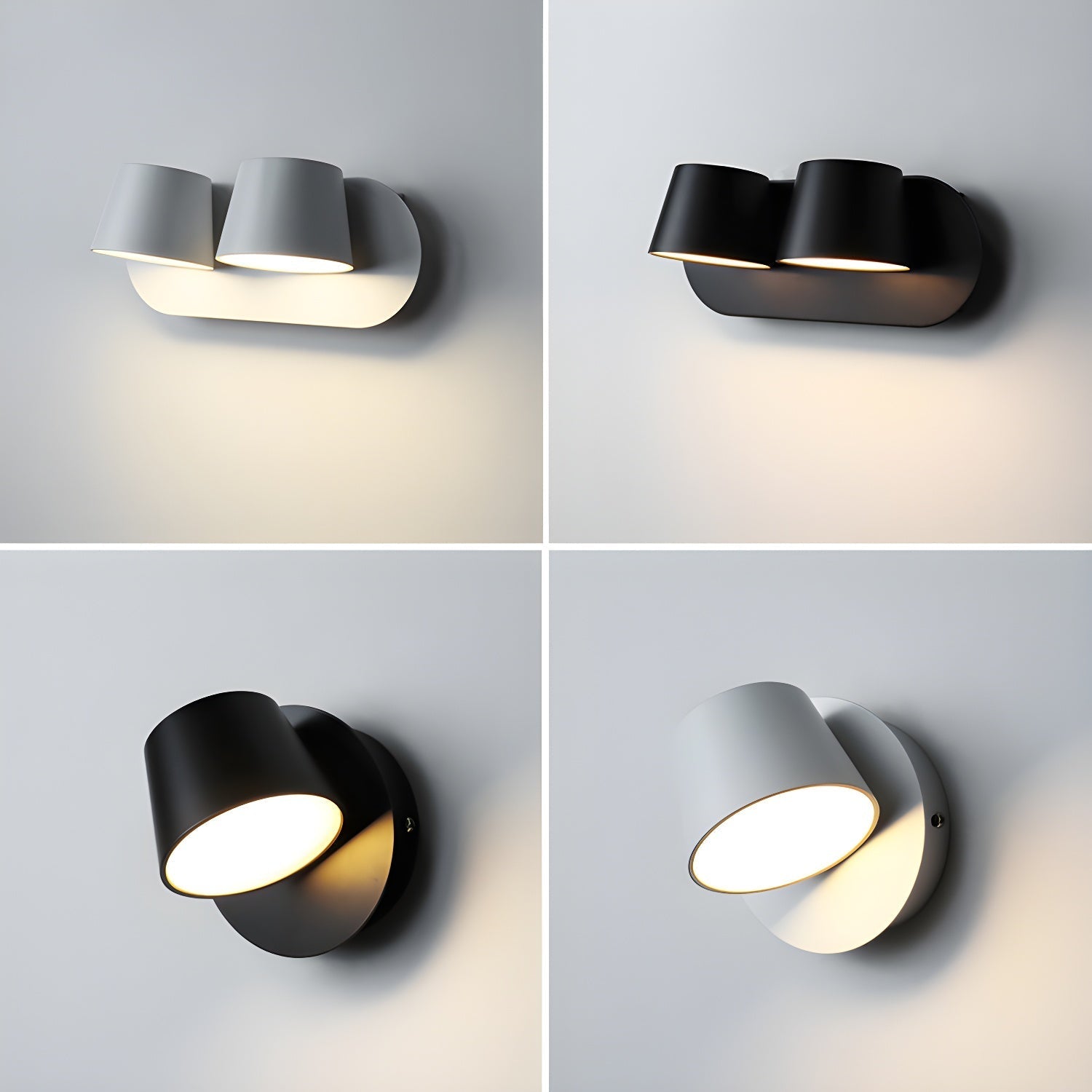 Aurlaeir Adjustable Plug-in Wall Lamp-Neutral Decor
