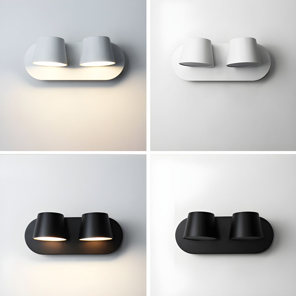 Aurlaeir Adjustable Plug-in Wall Lamp-Neutral Decor