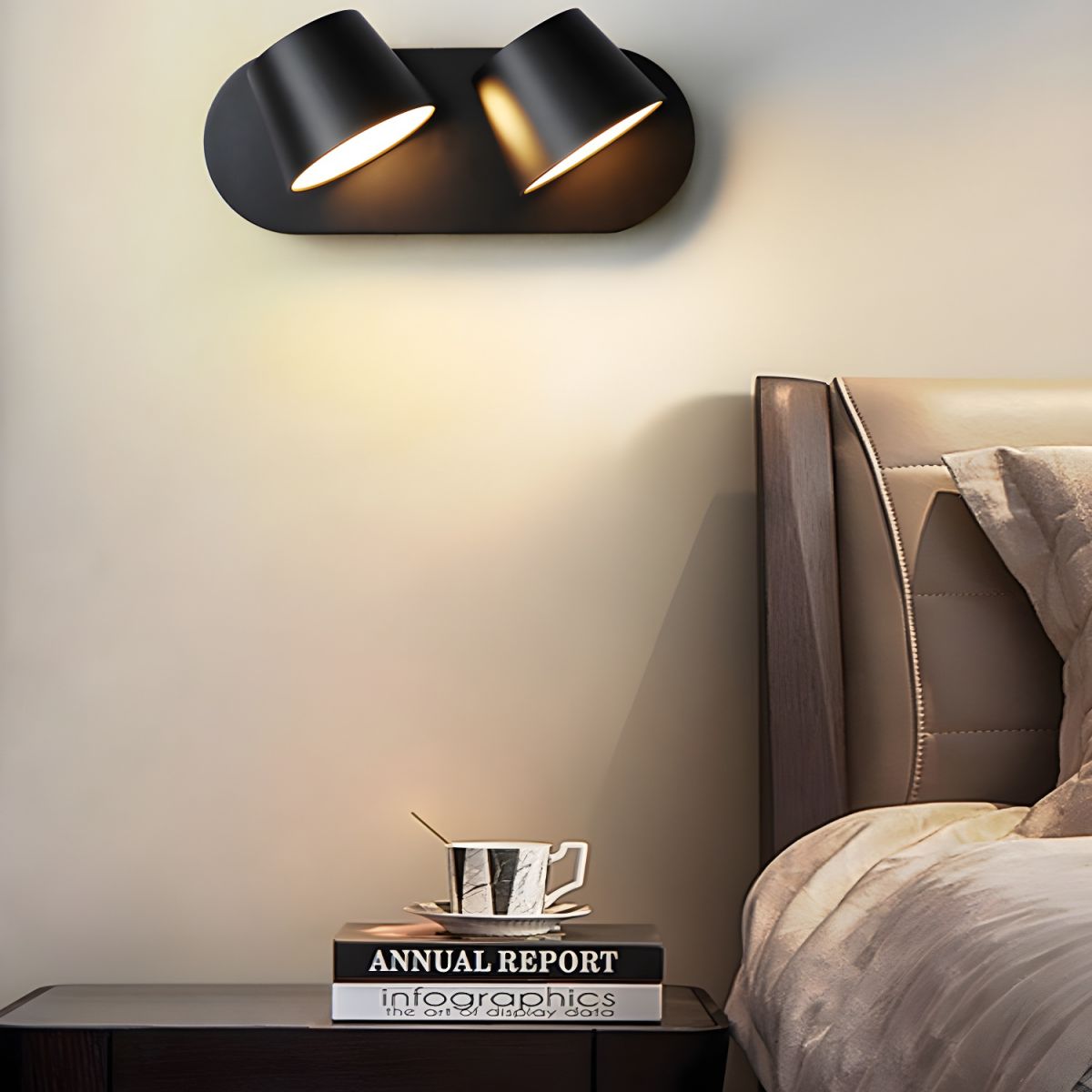 Aurlaeir Adjustable Plug-in Wall Lamp-Neutral Decor