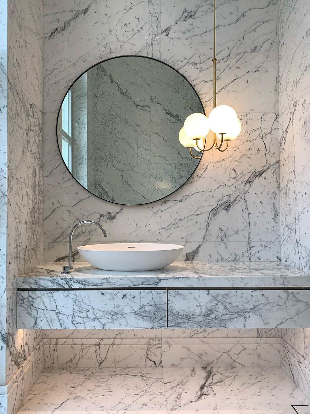 Brin Metal & Glass Elegant Pendant Light-Neutral Decor