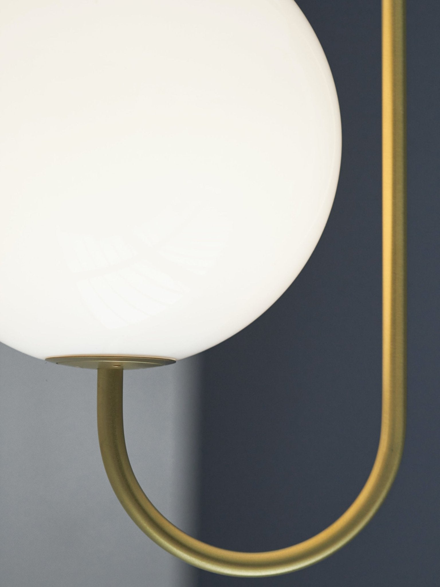 Brin Metal & Glass Elegant Pendant Light-Neutral Decor