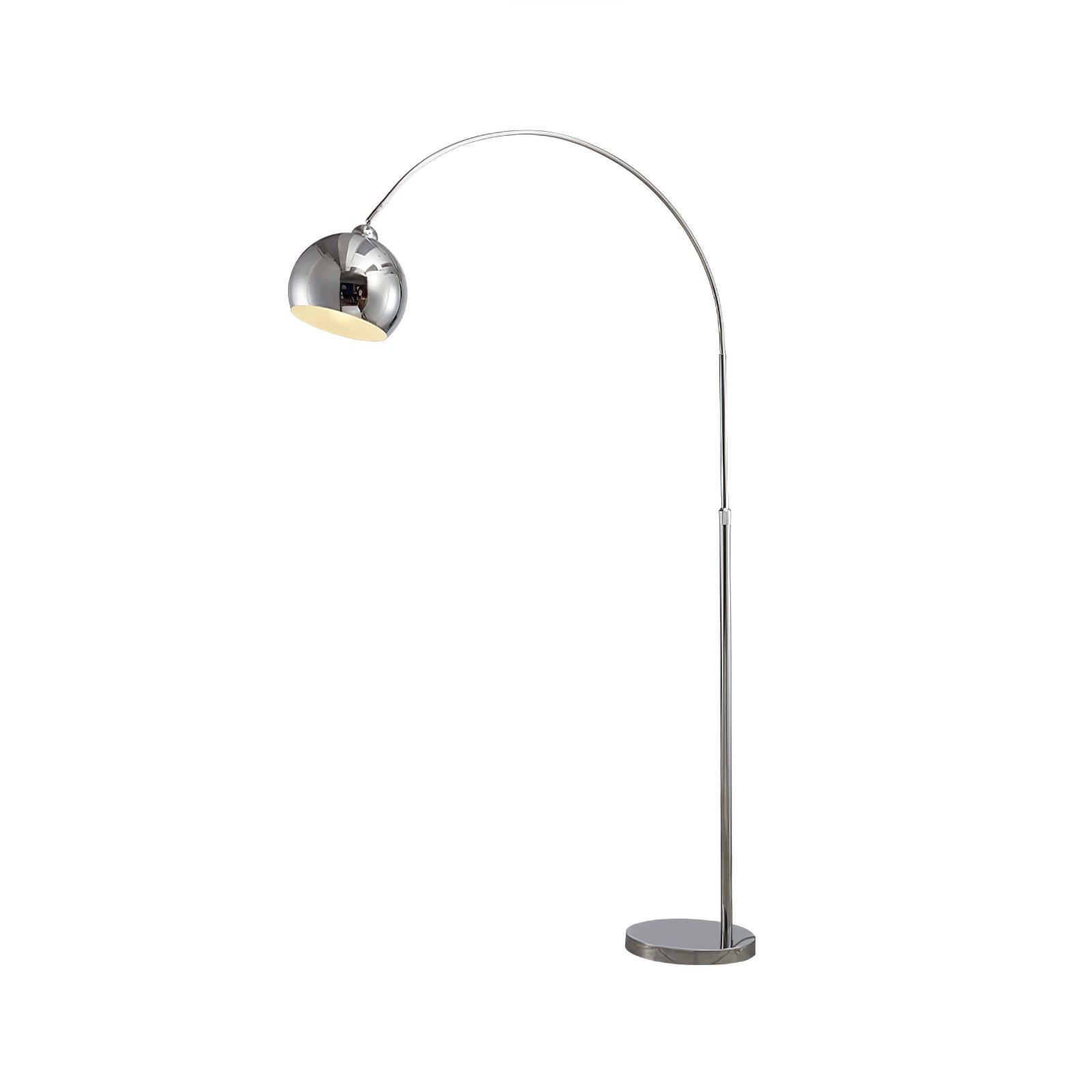 Opal Minimalist Floor Lamp-Neutral Decor