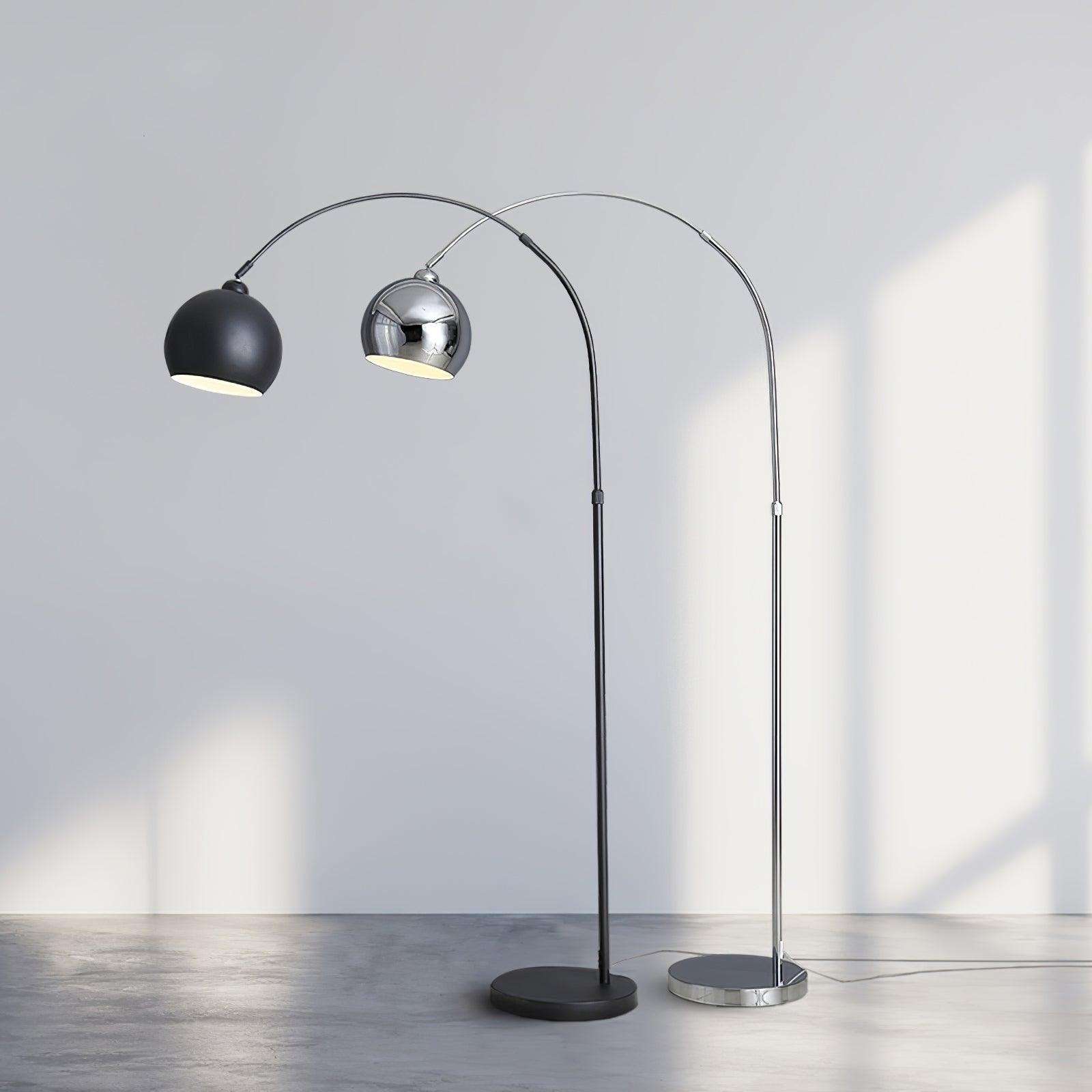 Opal Minimalist Floor Lamp-Neutral Decor