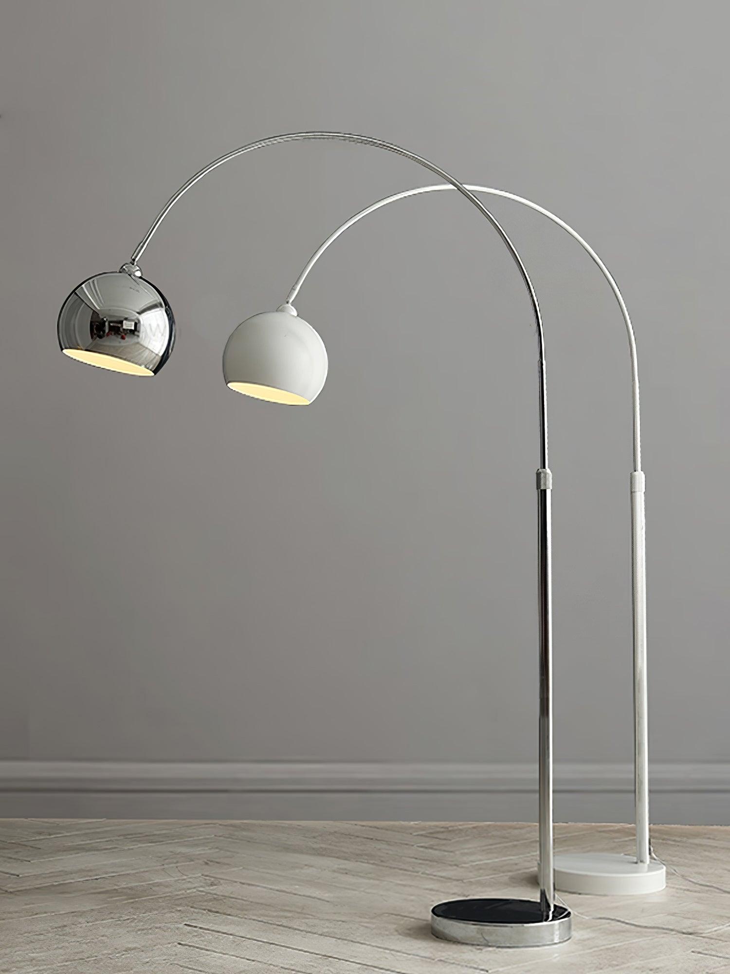 Opal Minimalist Floor Lamp-Neutral Decor