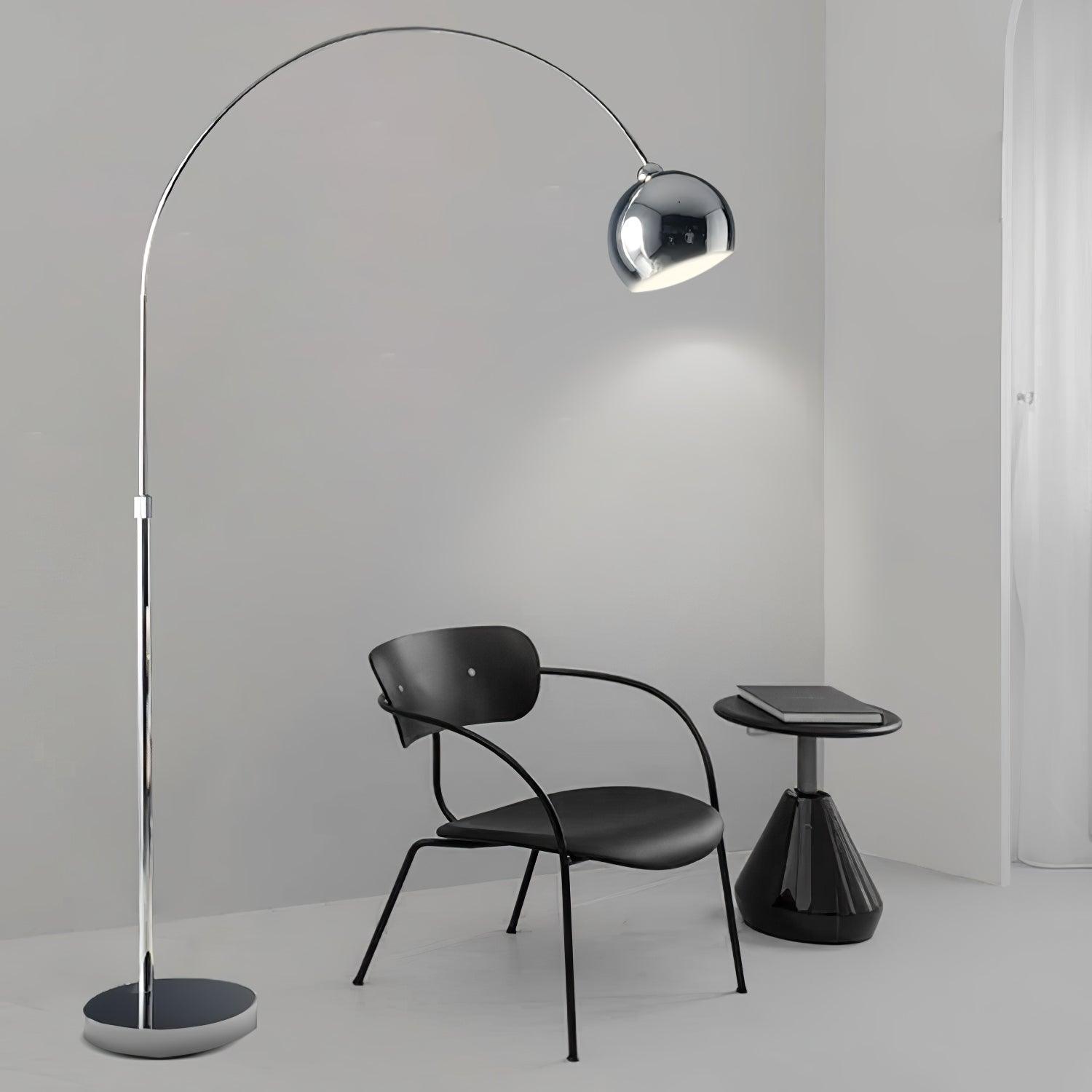 Opal Minimalist Floor Lamp-Neutral Decor