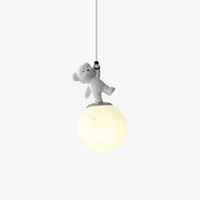 Amelio Resin Cozy Pendant Light-Neutral Decor
