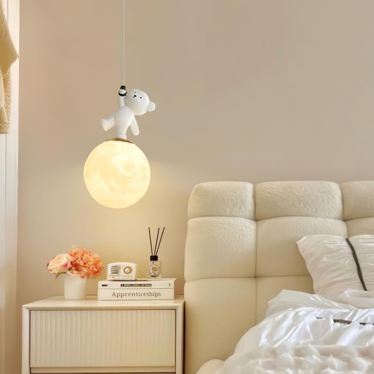 Amelio Resin Cozy Pendant Light-Neutral Decor