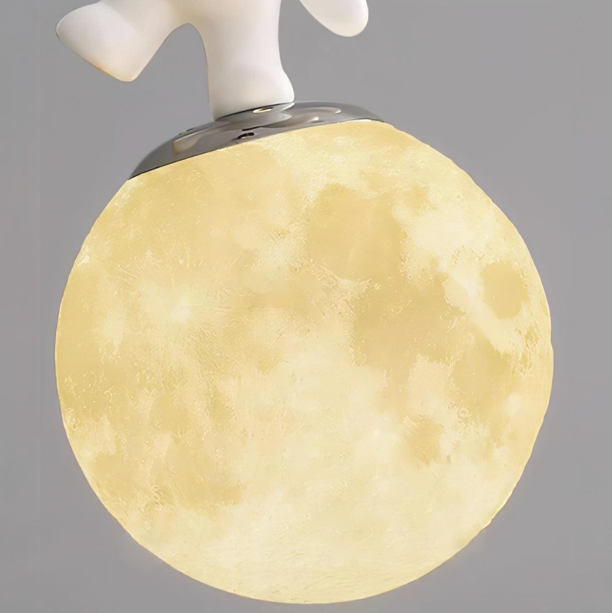 Amelio Resin Cozy Pendant Light-Neutral Decor