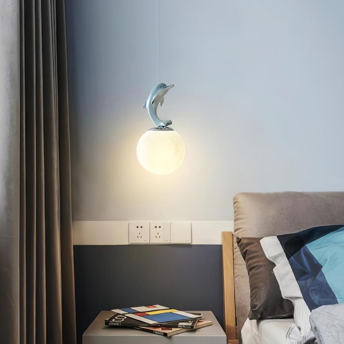 Amelio Resin Cozy Pendant Light-Neutral Decor