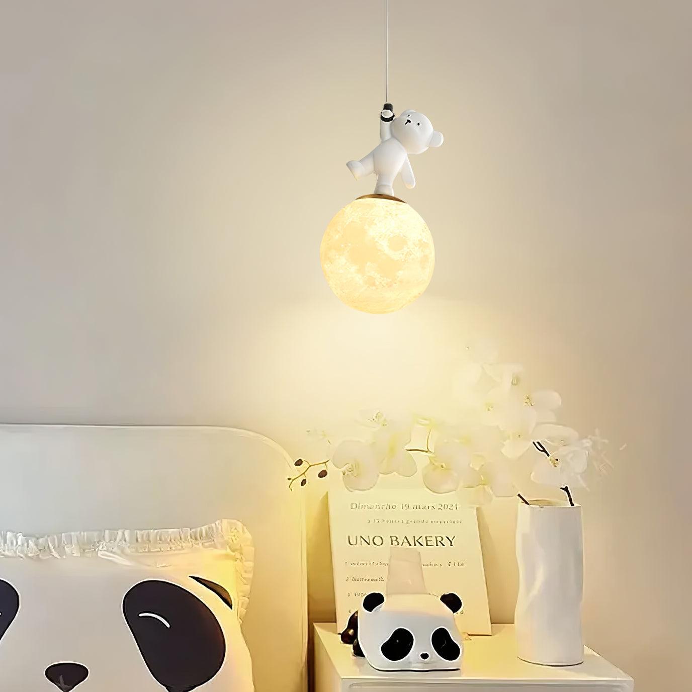Amelio Resin Cozy Pendant Light-Neutral Decor