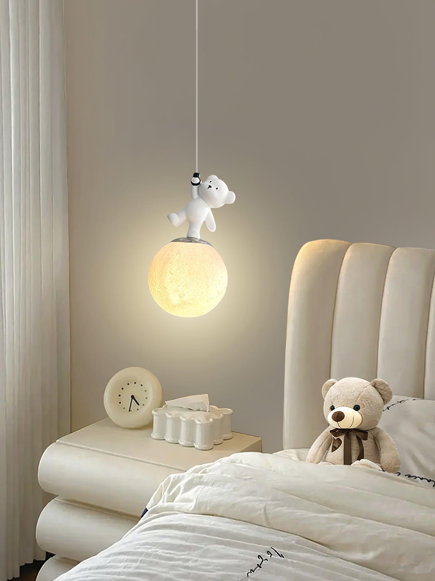 Amelio Resin Cozy Pendant Light-Neutral Decor
