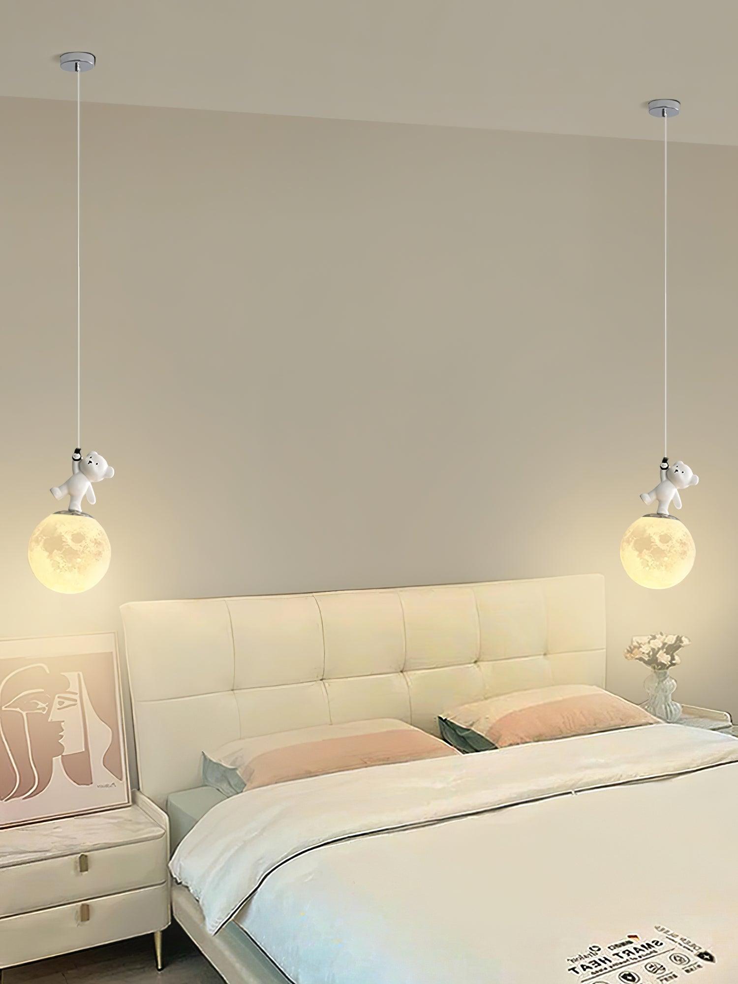 Amelio Resin Cozy Pendant Light-Neutral Decor