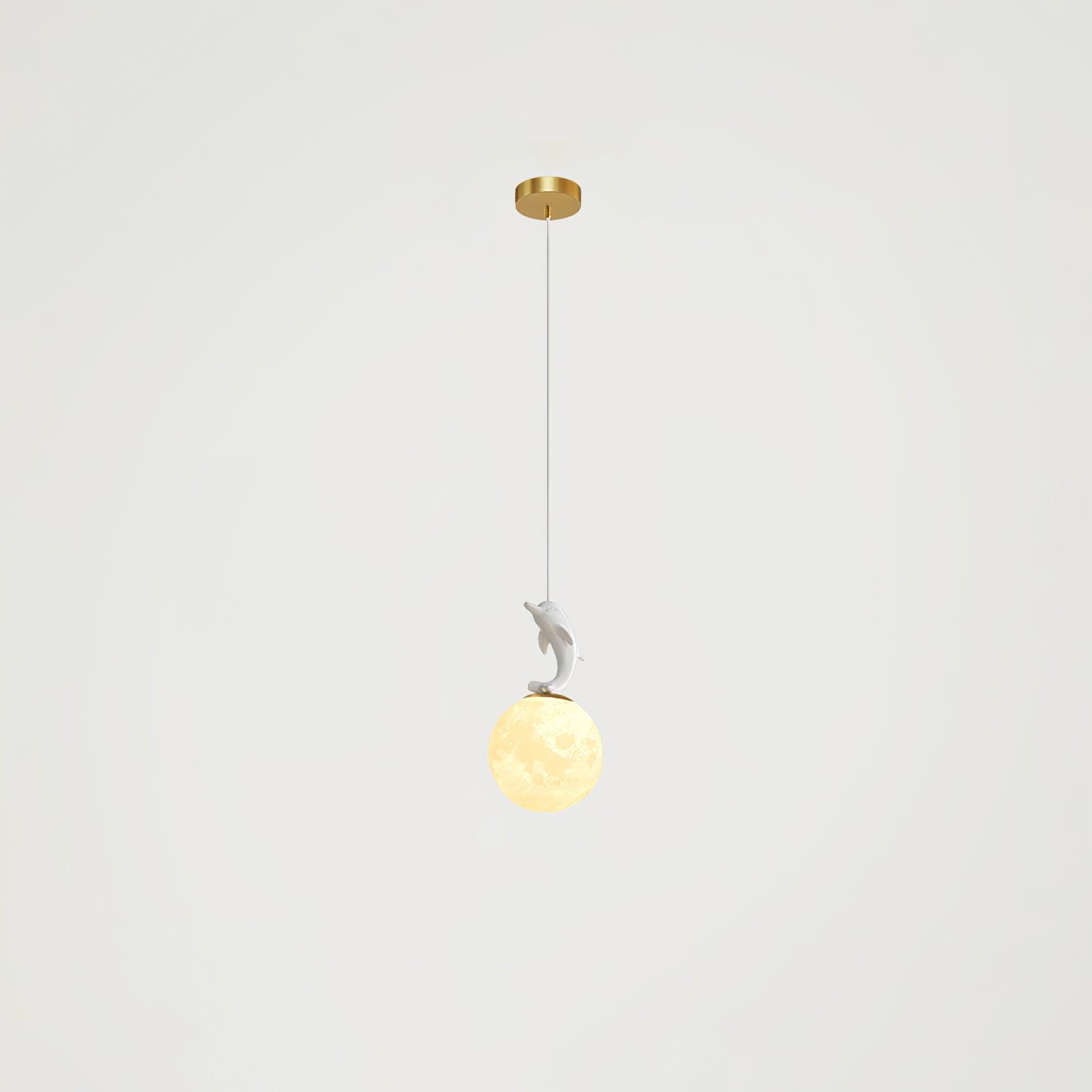 Amelio Resin Cozy Pendant Light-Neutral Decor