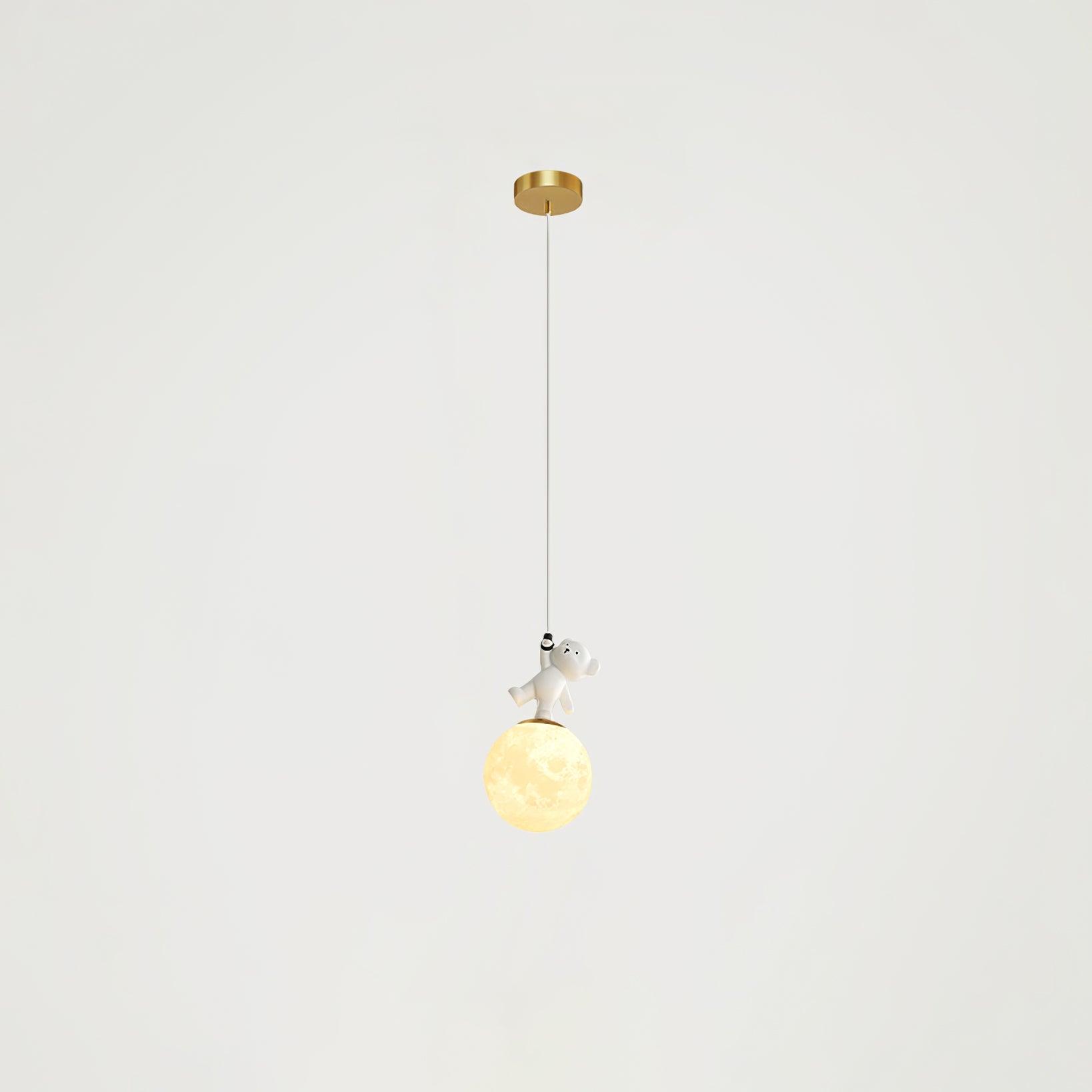 Amelio Resin Cozy Pendant Light-Neutral Decor